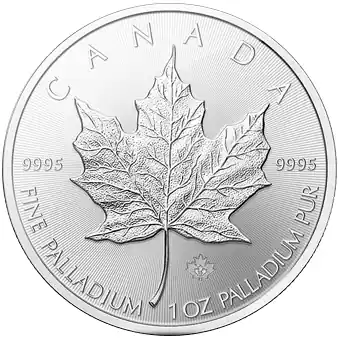 Preis Gesenkt 1 Unze Palladiummünze Maple Leaf