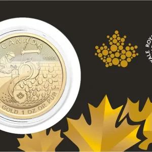 1 Unze Goldmünze Klondike Gold Rush - From Dore to Refined Gold 2024 Premium