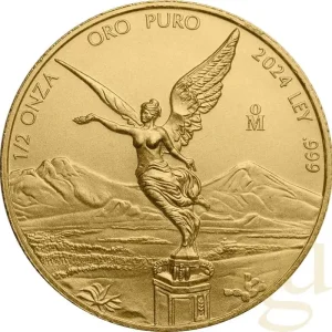 1/2 Unze Goldmünze Mexiko Libertad 2024 Jetzt Bestellen