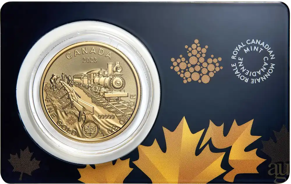 Must-Have 1 Unze Goldmünze Klondike Gold Rush - Passage for Gold 2023