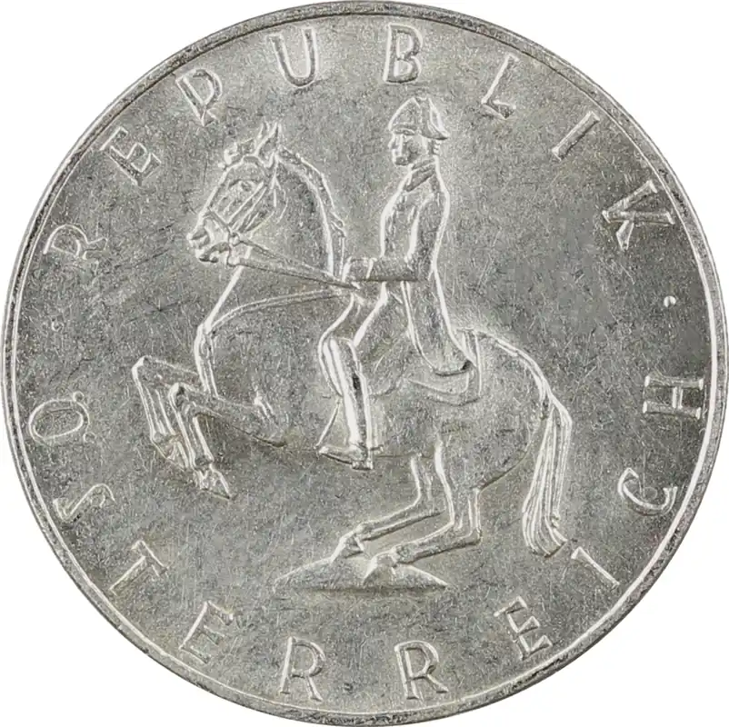 Angebot 5 Schilling Silbermünze Republik Österreich