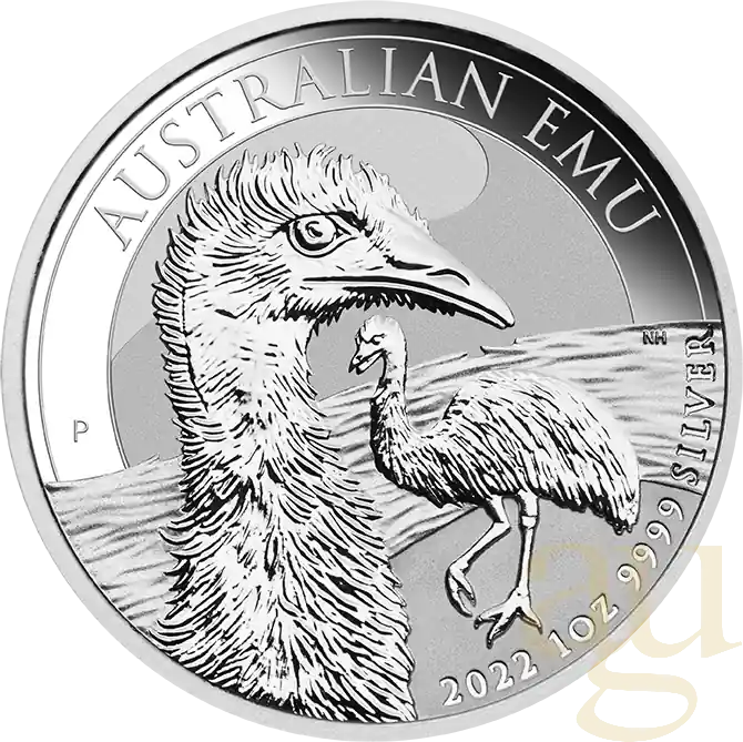 Gleich Bestellen 1 Unze Silbermünze Australien Emu 2022