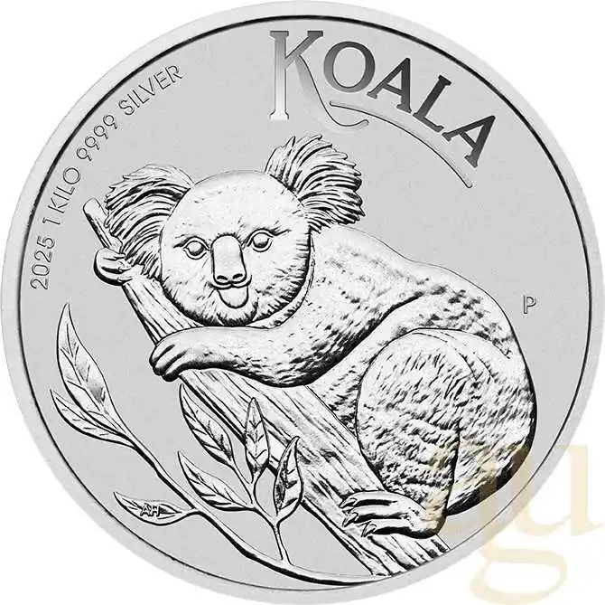Angebot 1 Kilogramm Silbermünze Australien Koala 2025