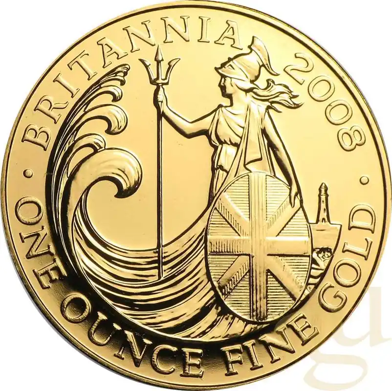 Direktkauf 1 Unze Goldmünze Britannia 2008