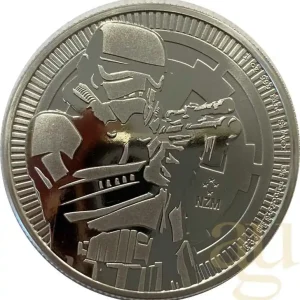 Beliebt 1 Unze Silbermünze Niue Star Wars - Stormtrooper 2018