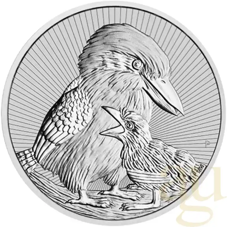 Top-Qualität 10 Unzen Silbermünze Australien Next Generation - Piedfort Kookaburra 2020
