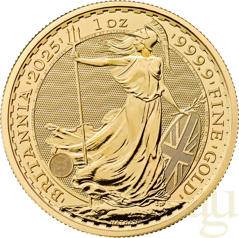 1 Unze Goldmünze Britannia 2025 Echt