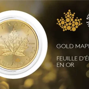 1 Unze Goldmünze Maple Leaf 2025 in Blisterkarte Limited Edition