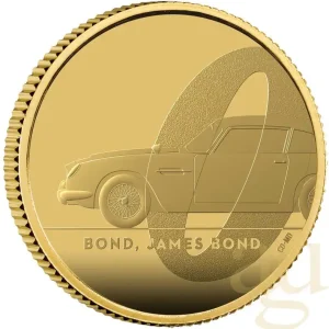 Jetzt Bestellen 1/4 Unze Goldmünze Großbritannien James Bond 007 DB5 - 2020 polierte Platte