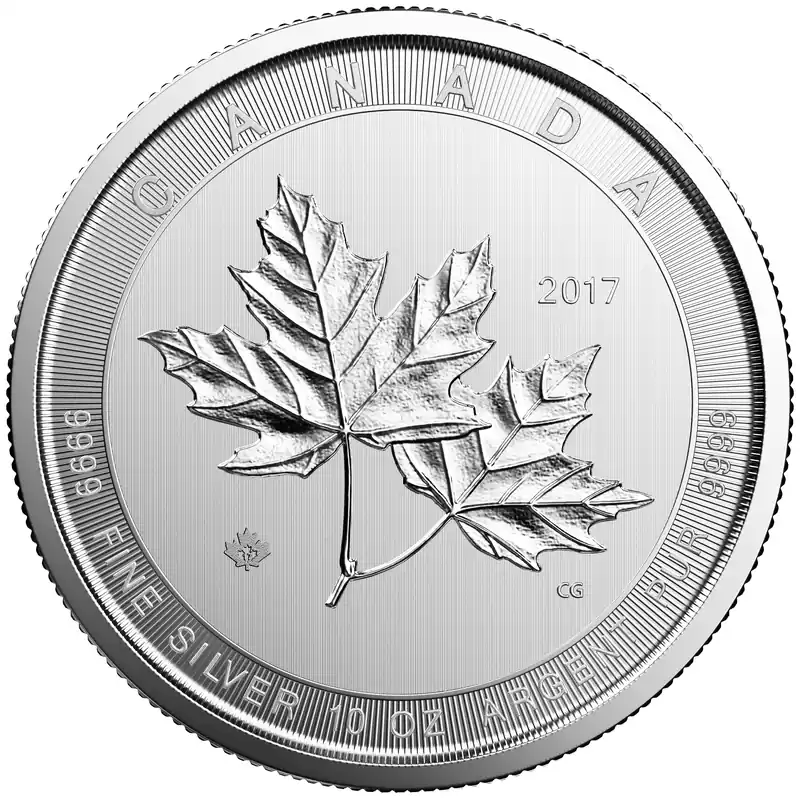Direkt Vom Hersteller 10 Unzen Silbermünze Kanada Magnificent Maple Leaf 2017