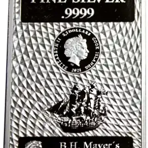 50 Gramm Silber Cook Islands Münzbarren Weltweiter Versand