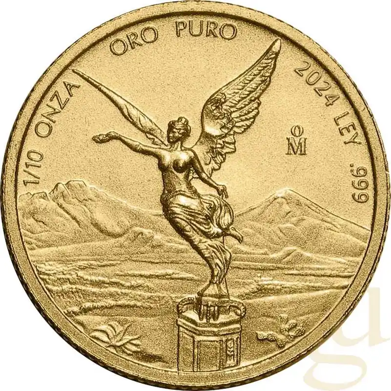 Top-Angebot 1/10 Unze Goldmünze Mexiko Libertad 2024