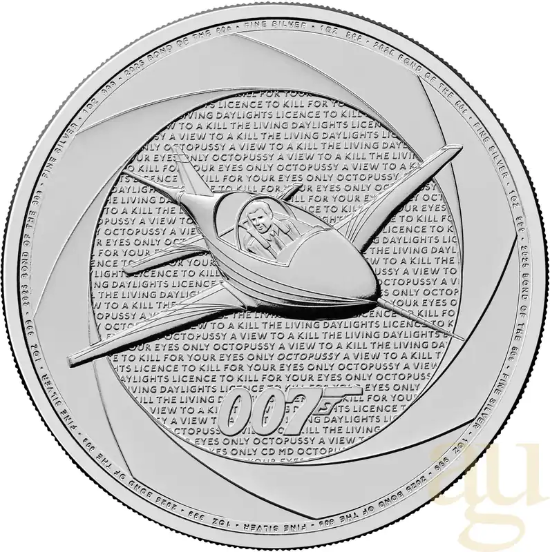 1 Unze Silbermünze Six Decades of 007 - Bond of the 80s - 2025 Ausverkauf