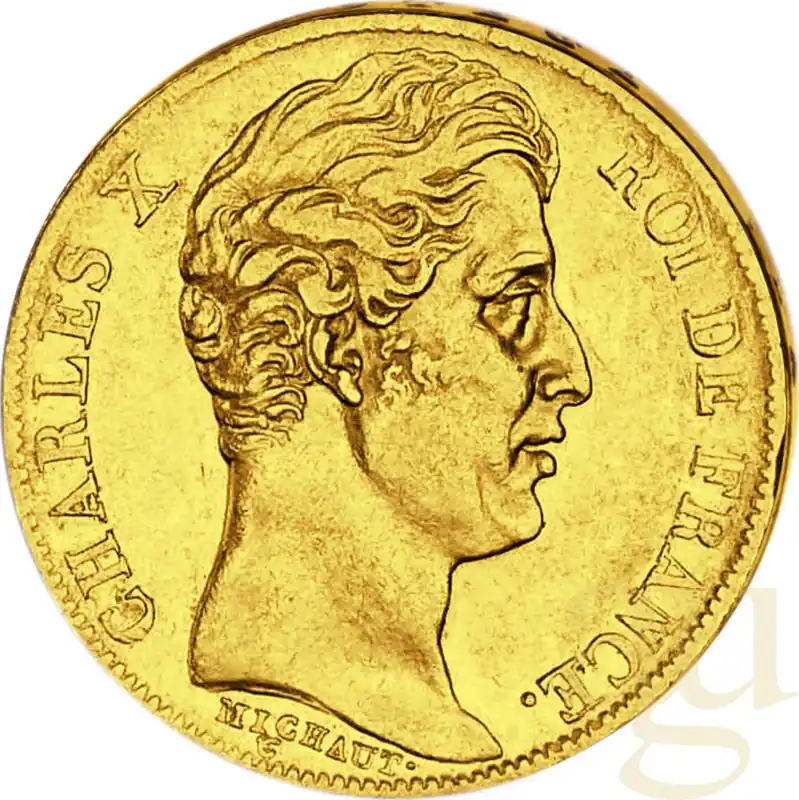 20 Francs Goldmünze Charles X (1825-1830) Jetzt Zugreifen