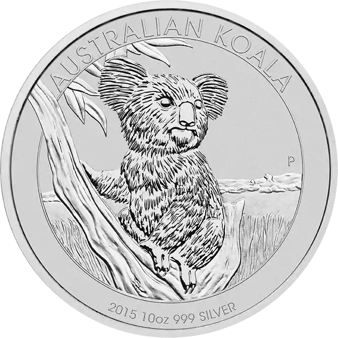 Top-Angebot 10 Unzen Silbermünze Australien Koala 2015
