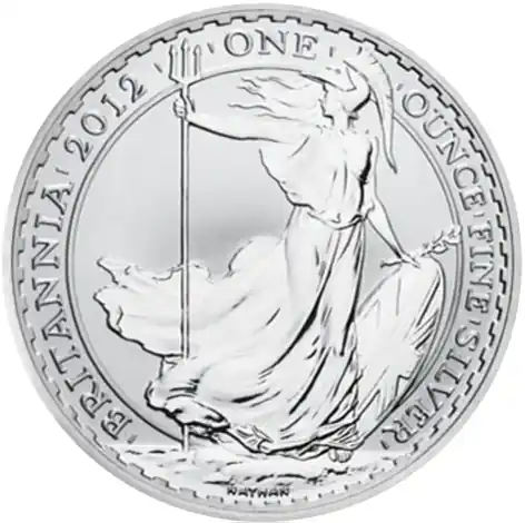 1 Unze Silbermünze Britannia 2012 Billig