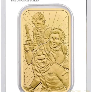 31,1 Gramm Goldbarren The Royal Mint - Star Wars - Light Side Limited Edition