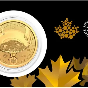 1 Unze Goldmünze Klondike Gold Rush - Panning for Gold 2021 Heißes Angebot