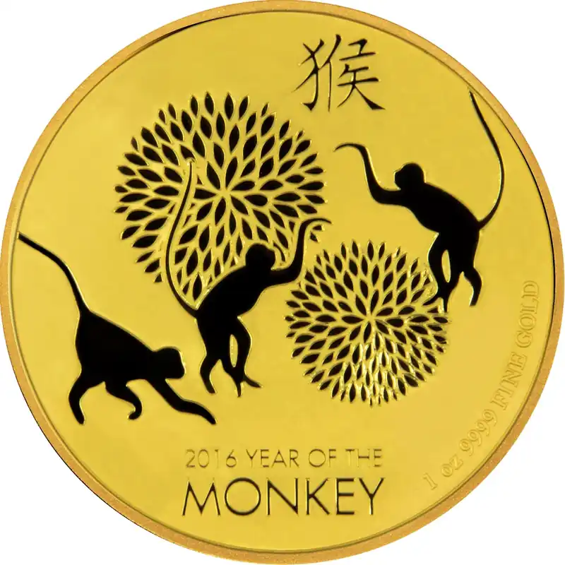 1 Unze Goldmünze Niue Affe 2016 Schneller Versand