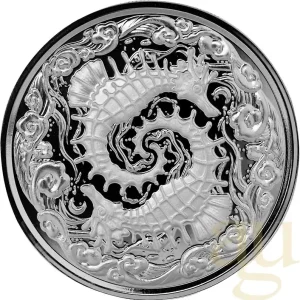 Online Kaufen 1 Unze Silbermünze Samoa Seepferdchen 2024