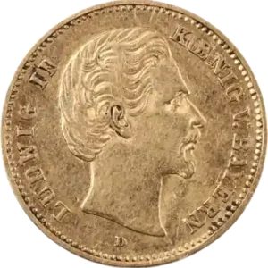 Jetzt Bestellen 5 Mark Goldmünze Ludwig II König von Bayern