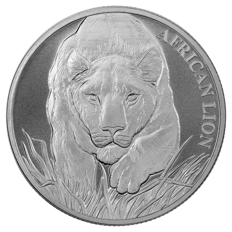 1 Unze Silbermünze Afrika Tschad Löwe 2017 Jetzt Bestellen