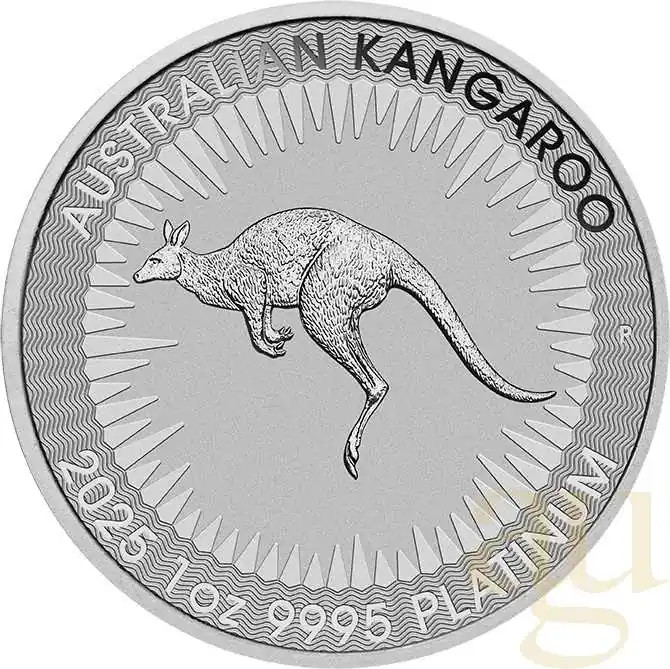 1 Unze Platinmünze Australien Känguru 2025 Top-Seller