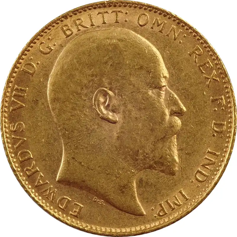 Top-Seller 1 Pfund Goldmünze Sovereign Edward VII