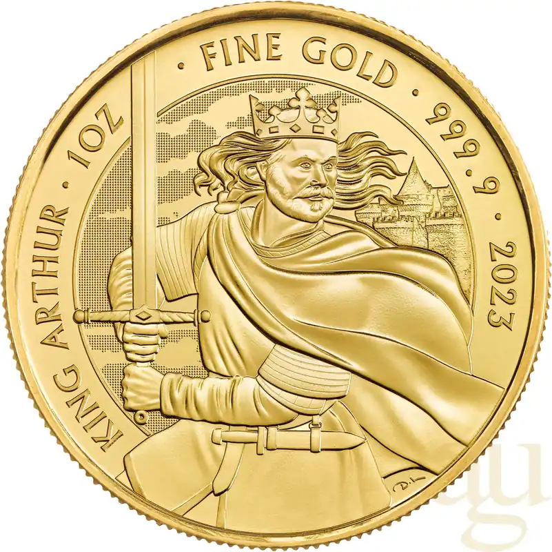 Angebot 1 Unze Goldmünze Myths and Legends - King Arthur 2023