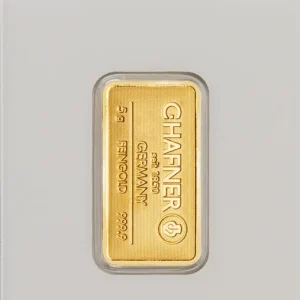 Billig 5 Gramm Goldbarren C. Hafner