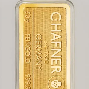 Großhandel 50 Gramm Goldbarren C. Hafner