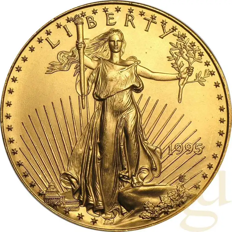 1 Unze Goldmünze American Eagle 1995 Jetzt Bestellen