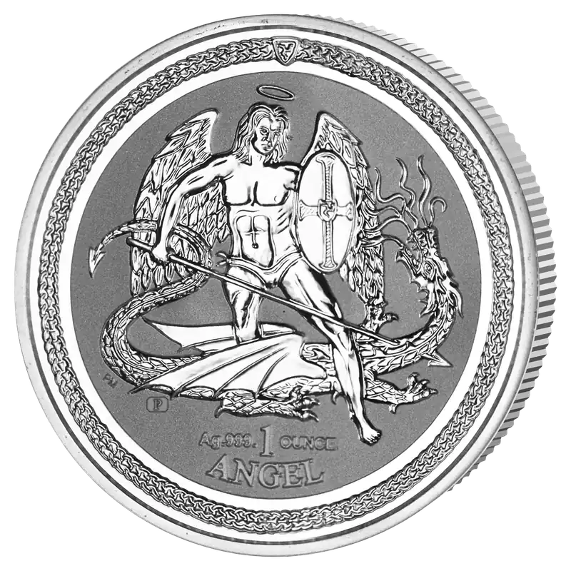 1 Unze Silbermünze Erzengel Michael 2016 - Reverse Proof Mega-Angebot