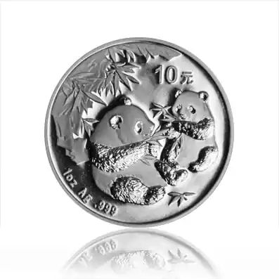 Direkt Vom Hersteller 1 Unze Silbermünze China Panda 2006