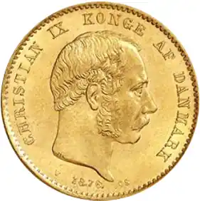 10 Kronen Goldmünze Dänemark Christian IX. - Meerjungfrau Gleich Bestellen