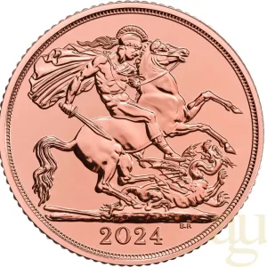 2 Pfund Goldmünze Double Sovereign King Charles 2024 Schnäppchen