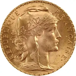 20 Francs Goldmünze Marianne - Hahn Kracherpreis