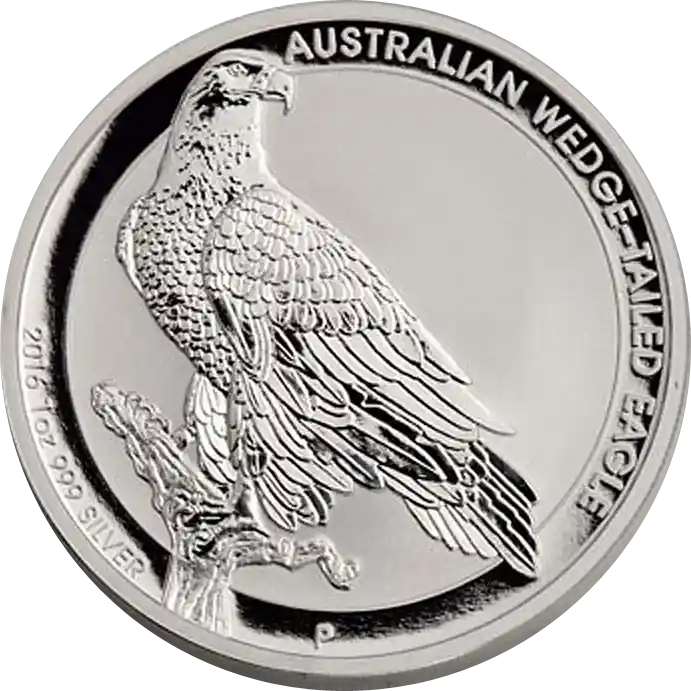 Bestpreis 1 Unze Silbermünze Australien Wedge Tailed Eagle 2016