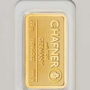 Saisonangebot 20 Gramm Goldbarren C. Hafner