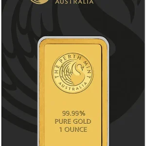 Sonderangebot 31,1 Gramm Goldbarren Perth Mint - Känguru
