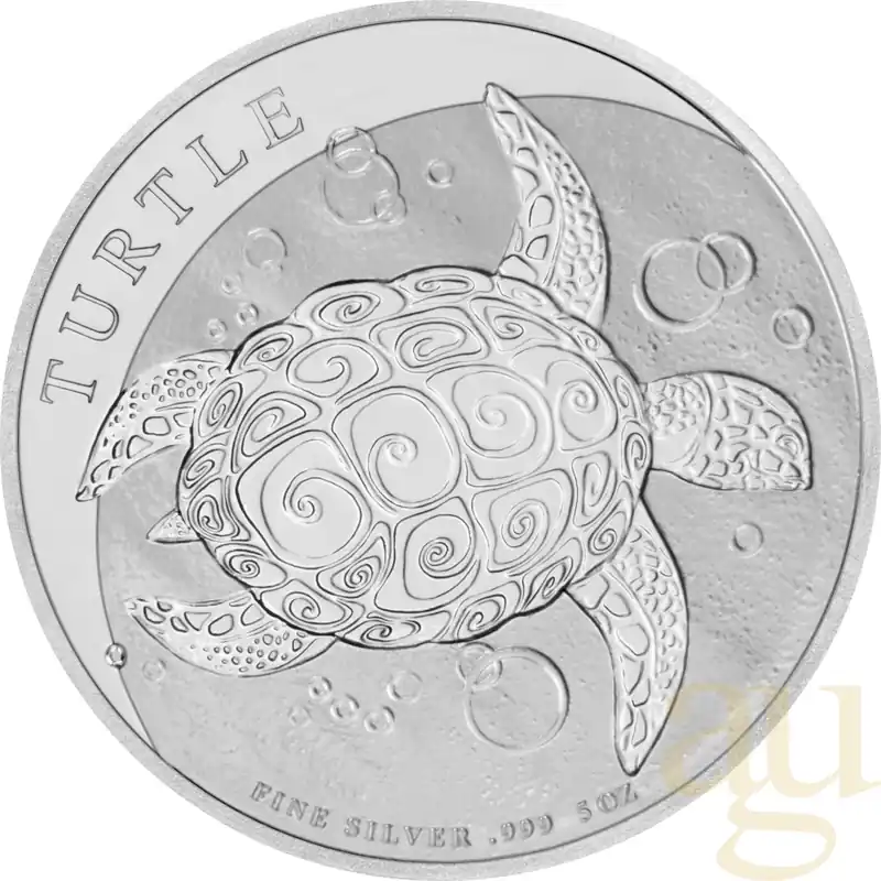 5 Unzen Silbermünze Niue Taku Schildkröte 2021 Ab Werk