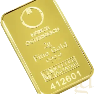 Nur Heute 2 Gramm Goldbarren