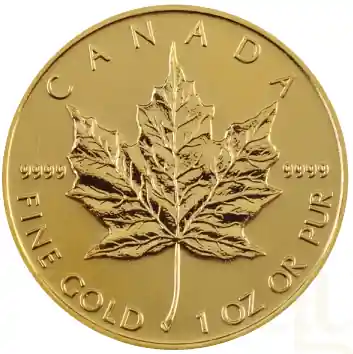 1/20 Unze Goldmünze Maple Leaf Jetzt Zugreifen