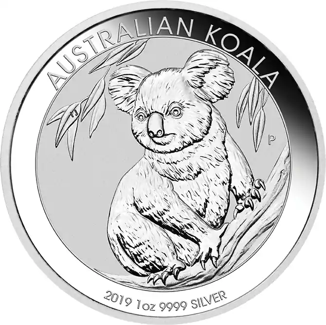 Solange Der Vorrat Reicht 1 Unze Silbermünze Australien Koala 2019