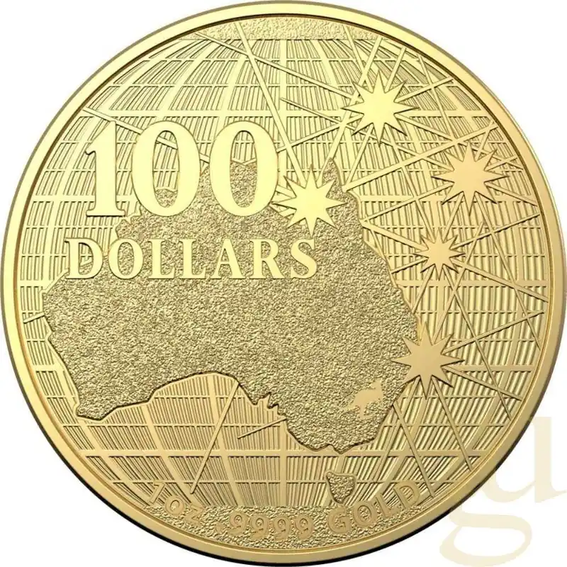 Hochwertig 1 Unze Goldmünze Australien Beneath the Southern Skies 2020