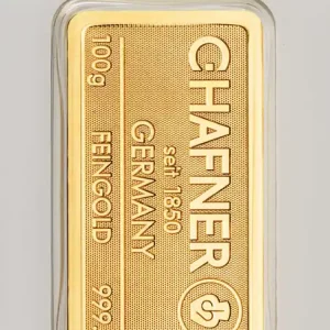 100 Gramm Goldbarren C. Hafner Online Kaufen