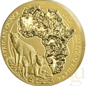 Direkt Vom Hersteller 1 Unze Goldmünze Ruanda Hyäne 2026