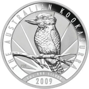 Mega-Angebot 1 Unze Silbermünze Australien Kookaburra 2009