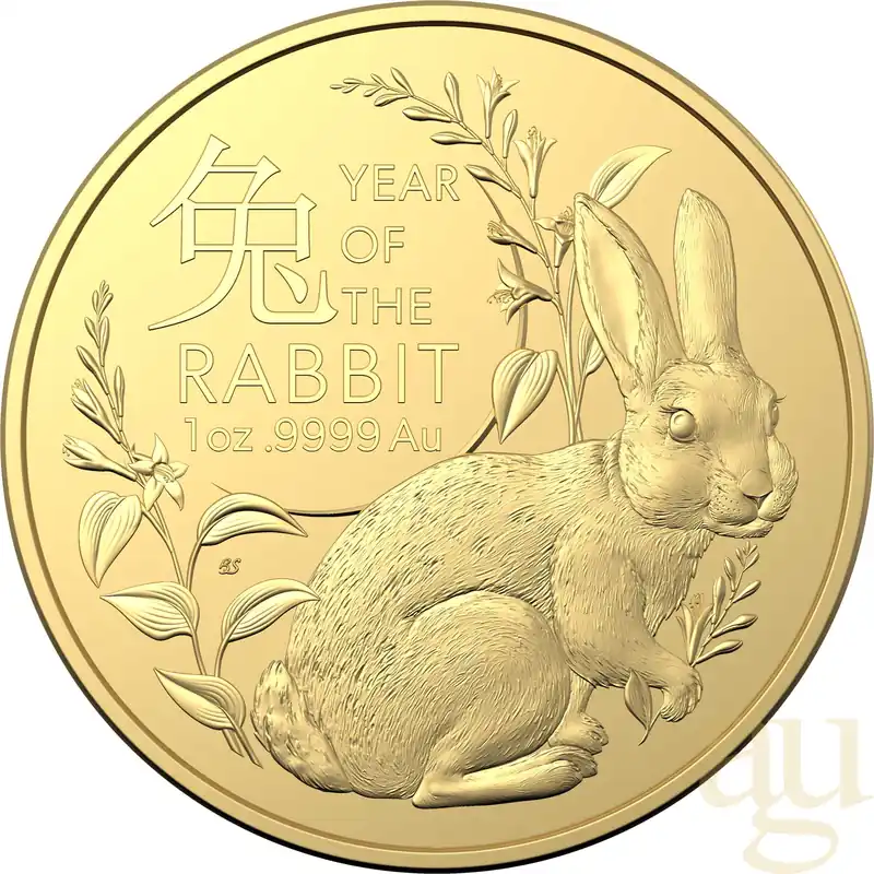 1 Unze Goldmünze Australien RAM Lunar Hase 2023 Must-Have