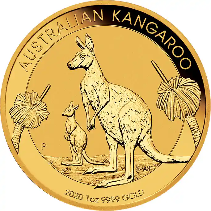 1 Unze Goldmünze Australien Känguru 2020 Bestpreis